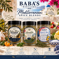 Baba's Bakaliko Mediterranean Spice Blends three-jar gift set