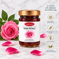 Saradís rose petal Greek spoon sweet, square storefront image